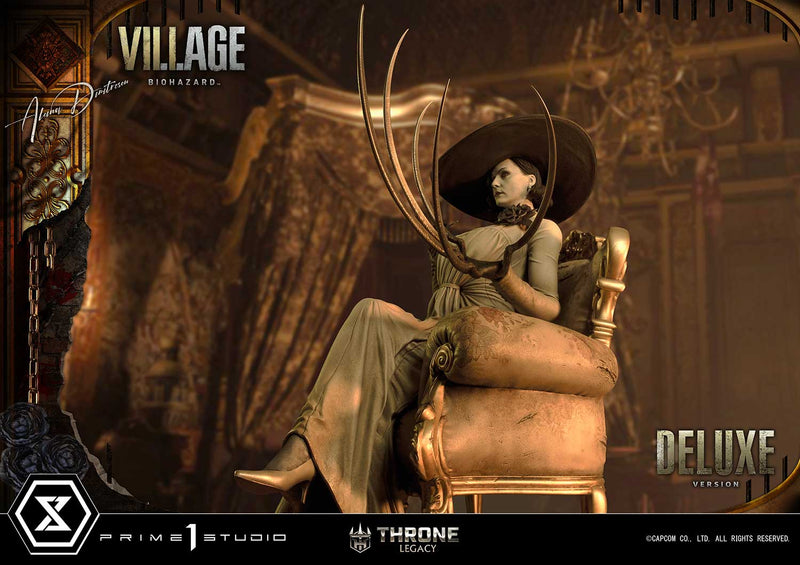 Resident Evil Village Prime 1 Studio Throne Legacy Alcina Dimitrescu Deluxe Bonus Version