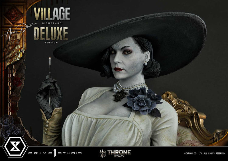 Resident Evil Village Prime 1 Studio Throne Legacy Alcina Dimitrescu Deluxe Bonus Version