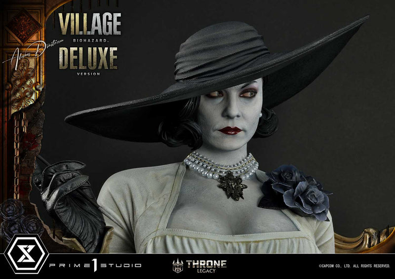 Resident Evil Village Prime 1 Studio Throne Legacy Alcina Dimitrescu Deluxe Bonus Version