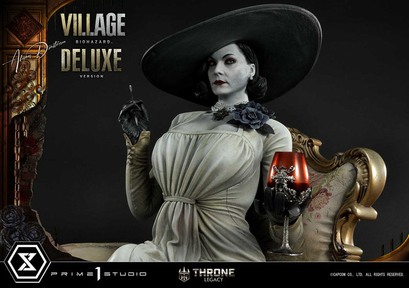 Resident Evil Village Prime 1 Studio Throne Legacy Alcina Dimitrescu Deluxe Bonus Version