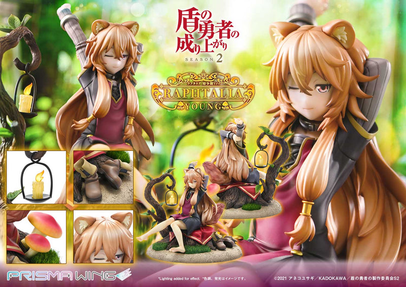 The Rising of the Shield Hero Season 2 Prime 1 Studio PRISMA WING Raphtalia Childhood Ver. 1/7 Scale Figure