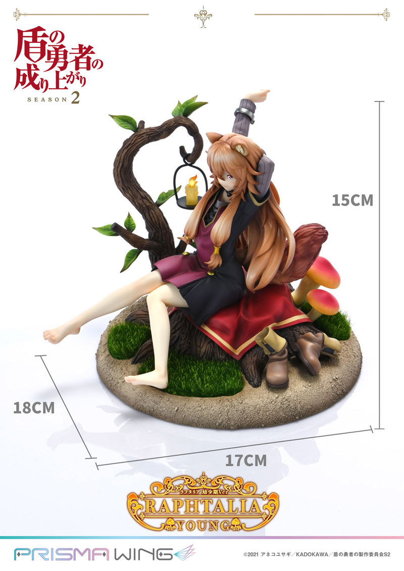 The Rising of the Shield Hero Season 2 Prime 1 Studio PRISMA WING Raphtalia Childhood Ver. 1/7 Scale Figure