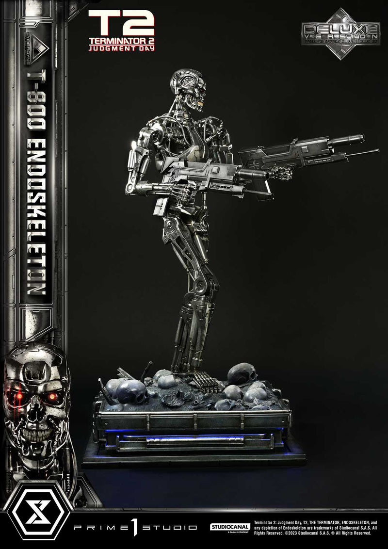 Terminator 2: Judgment Day Prime 1 Studio Museum Masterline T-800 Endoskeleton DX Edition MMT2-01DX