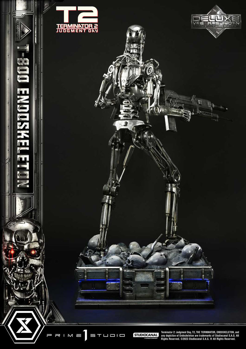 Terminator 2: Judgment Day Prime 1 Studio Museum Masterline T-800 Endoskeleton DX Edition MMT2-01DX