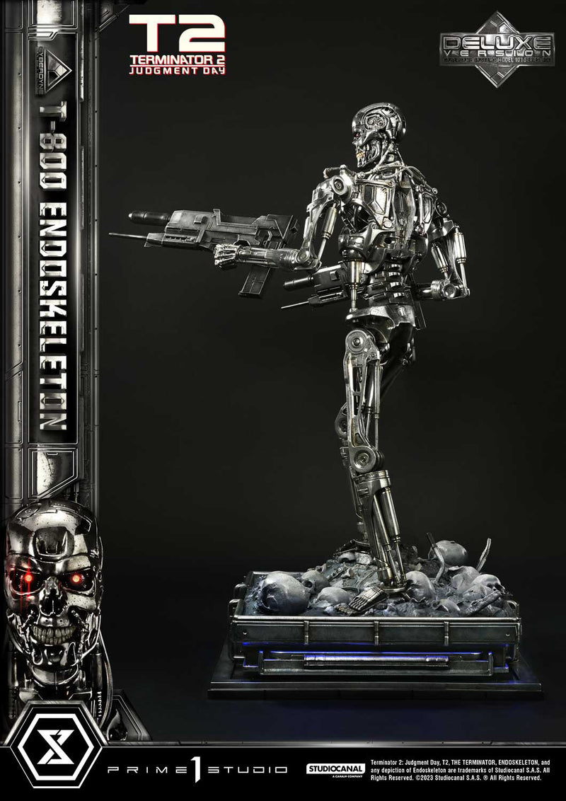 Terminator 2: Judgment Day Prime 1 Studio Museum Masterline T-800 Endoskeleton DX Edition MMT2-01DX