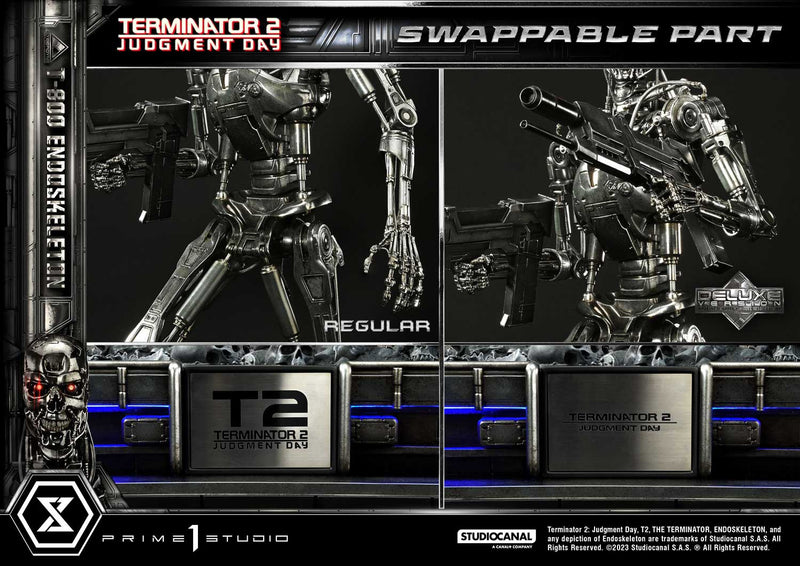 Terminator 2: Judgment Day Prime 1 Studio Museum Masterline T-800 Endoskeleton DX Edition MMT2-01DX