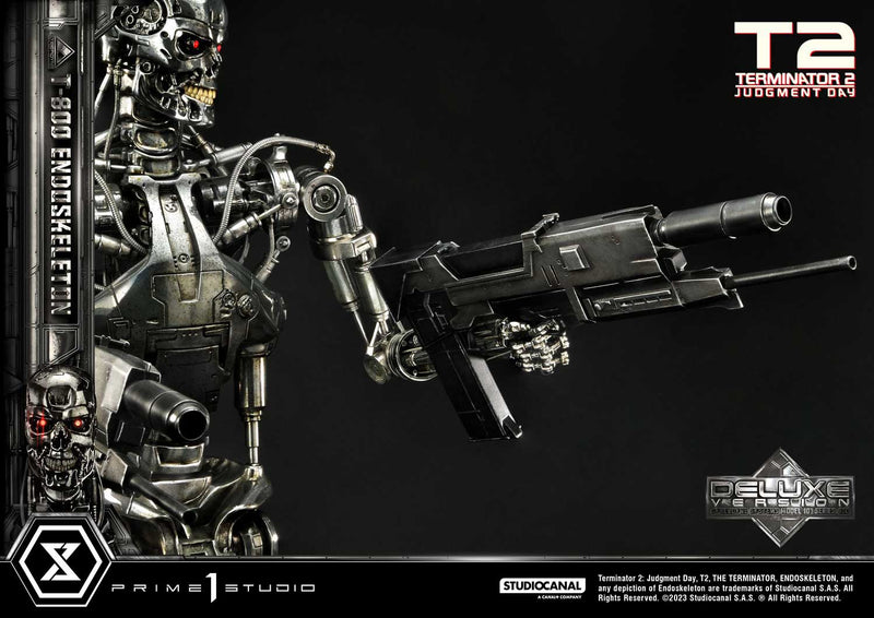 Terminator 2: Judgment Day Prime 1 Studio Museum Masterline T-800 Endoskeleton DX Edition MMT2-01DX