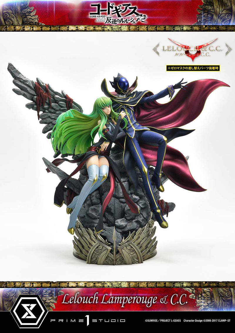 Code Geass Lelouch of the Rebellion R2 Prime 1 Studio Concept Masterline Lelouch Lamperouge & C.C.