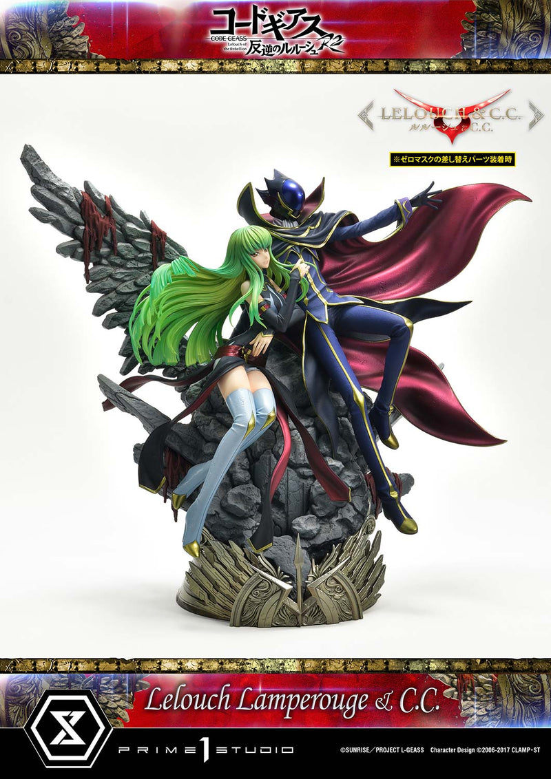 Code Geass Lelouch of the Rebellion R2 Prime 1 Studio Concept Masterline Lelouch Lamperouge & C.C.