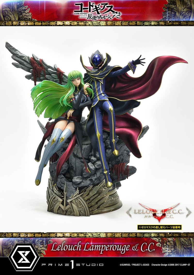 Code Geass Lelouch of the Rebellion R2 Prime 1 Studio Concept Masterline Lelouch Lamperouge & C.C.