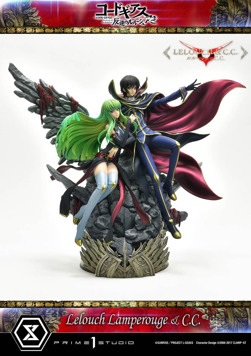 Code Geass Lelouch of the Rebellion R2 Prime 1 Studio Concept Masterline Lelouch Lamperouge & C.C.