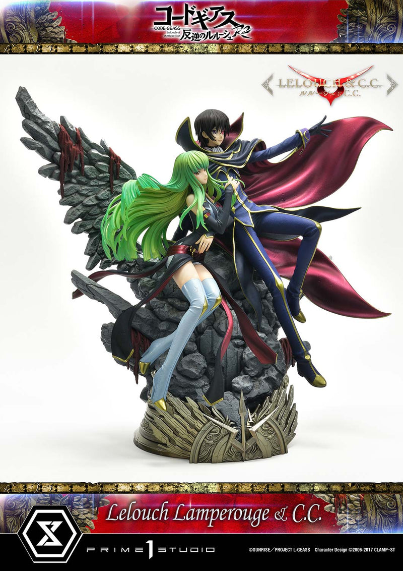 Code Geass Lelouch of the Rebellion R2 Prime 1 Studio Concept Masterline Lelouch Lamperouge & C.C.