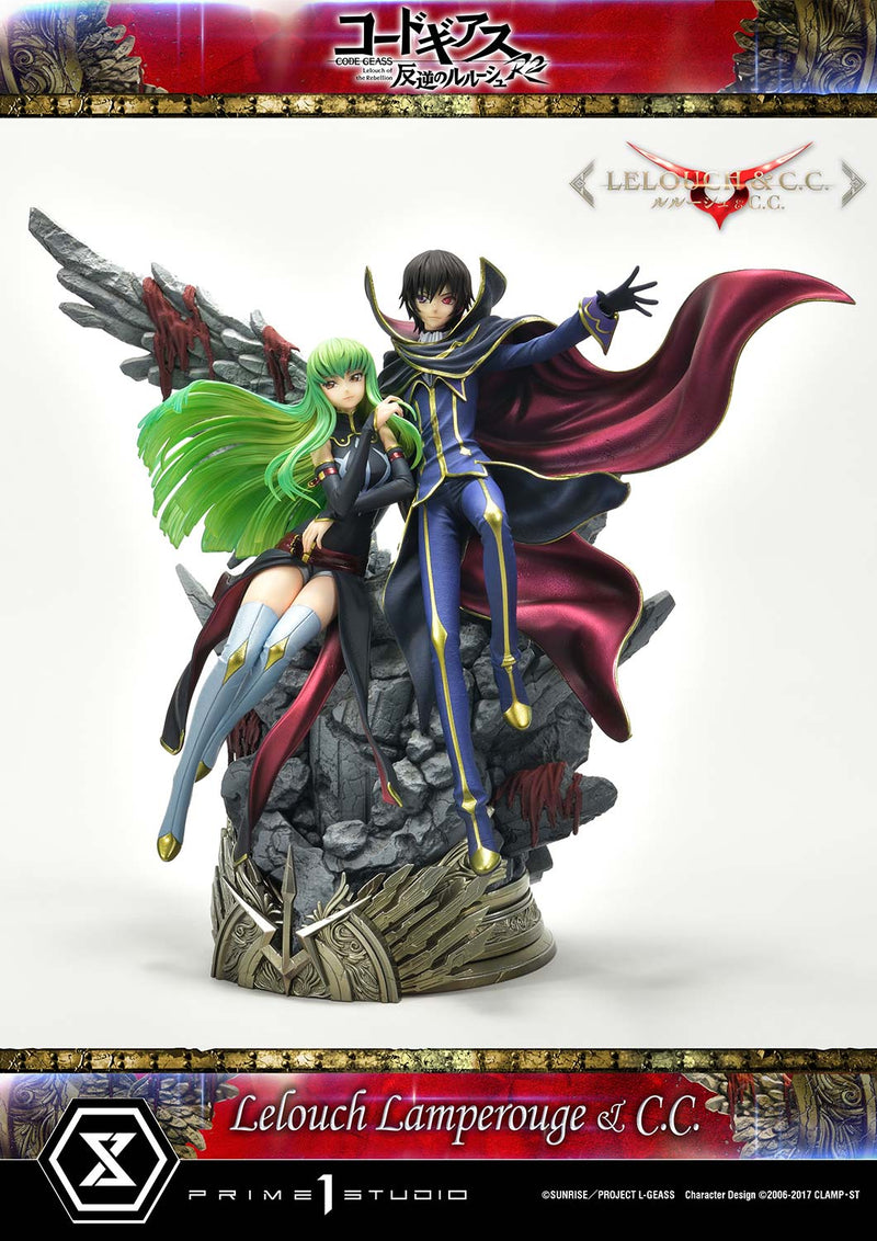 Code Geass Lelouch of the Rebellion R2 Prime 1 Studio Concept Masterline Lelouch Lamperouge & C.C.