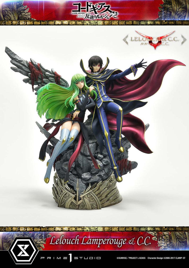 Code Geass Lelouch of the Rebellion R2 Prime 1 Studio Concept Masterline Lelouch Lamperouge & C.C.