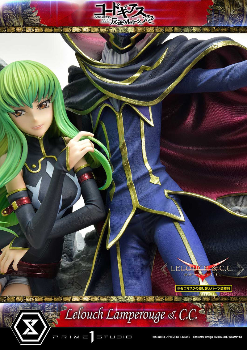 Code Geass Lelouch of the Rebellion R2 Prime 1 Studio Concept Masterline Lelouch Lamperouge & C.C.