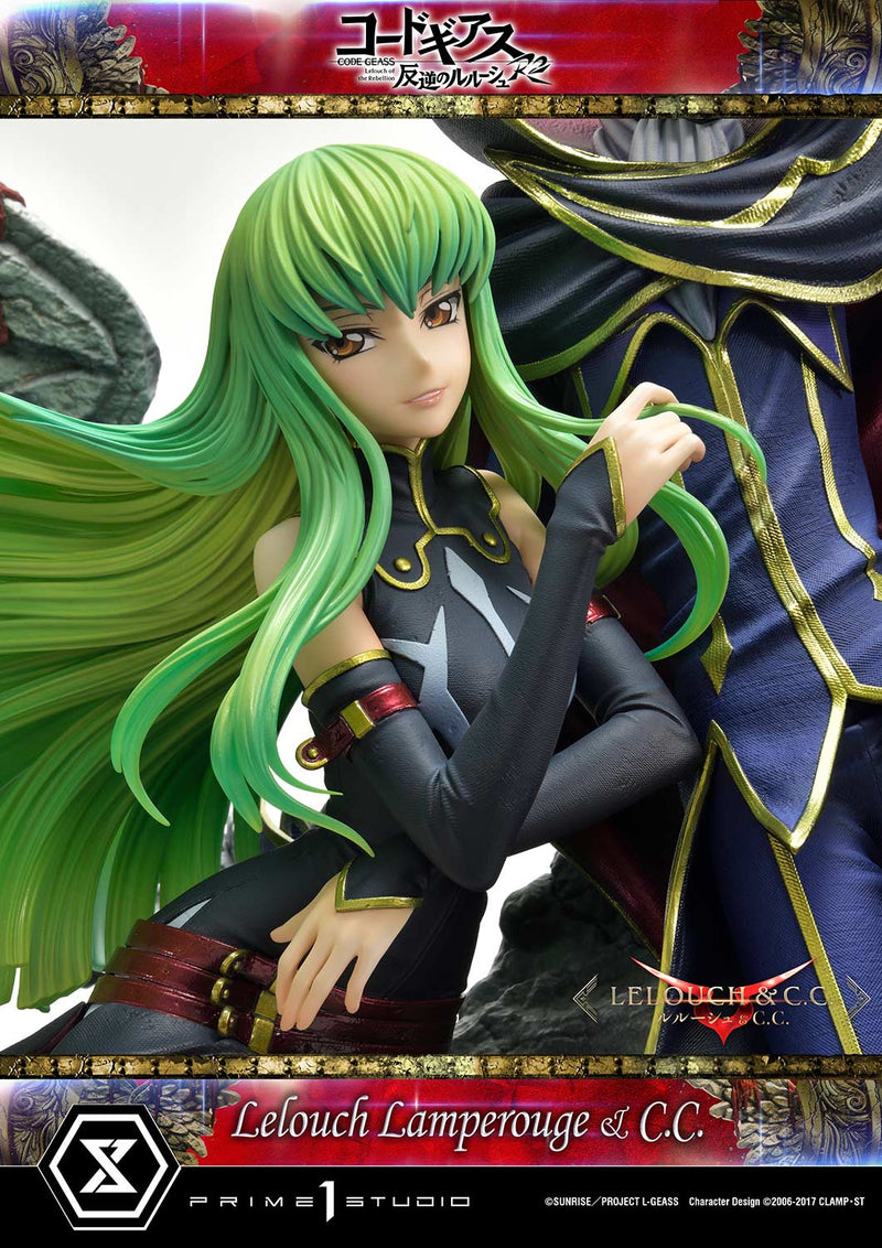 Code Geass Lelouch of the Rebellion R2 Prime 1 Studio Concept Masterline Lelouch Lamperouge & C.C.