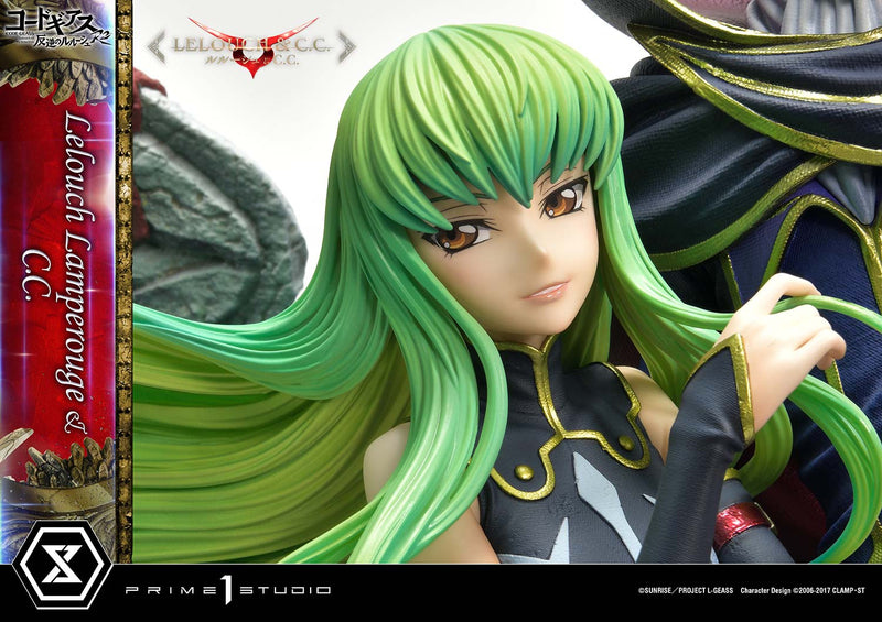 Code Geass Lelouch of the Rebellion R2 Prime 1 Studio Concept Masterline Lelouch Lamperouge & C.C.