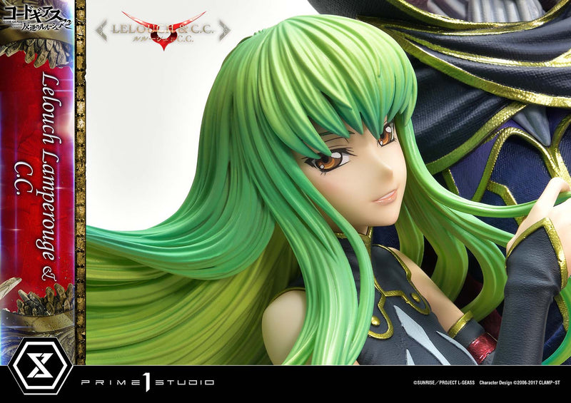 Code Geass Lelouch of the Rebellion R2 Prime 1 Studio Concept Masterline Lelouch Lamperouge & C.C.