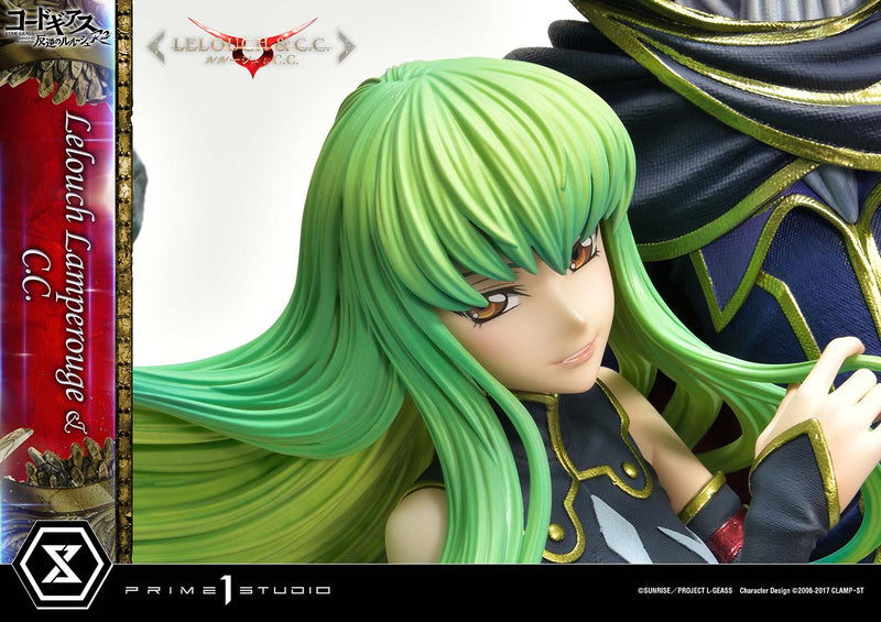 Code Geass Lelouch of the Rebellion R2 Prime 1 Studio Concept Masterline Lelouch Lamperouge & C.C.