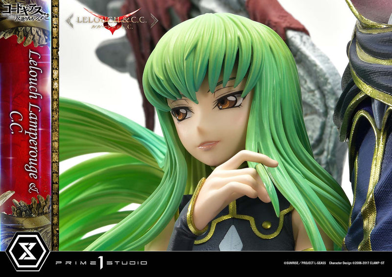 Code Geass Lelouch of the Rebellion R2 Prime 1 Studio Concept Masterline Lelouch Lamperouge & C.C.