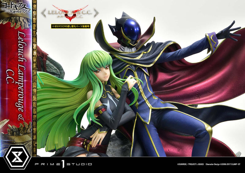 Code Geass Lelouch of the Rebellion R2 Prime 1 Studio Concept Masterline Lelouch Lamperouge & C.C.