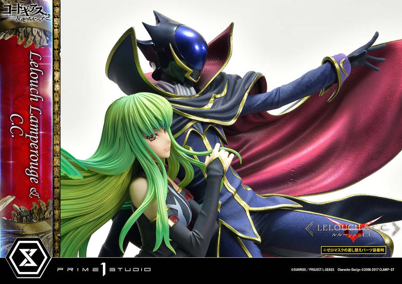 Code Geass Lelouch of the Rebellion R2 Prime 1 Studio Concept Masterline Lelouch Lamperouge & C.C.