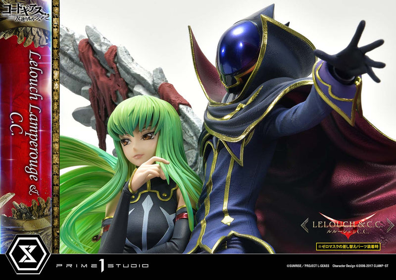 Code Geass Lelouch of the Rebellion R2 Prime 1 Studio Concept Masterline Lelouch Lamperouge & C.C.