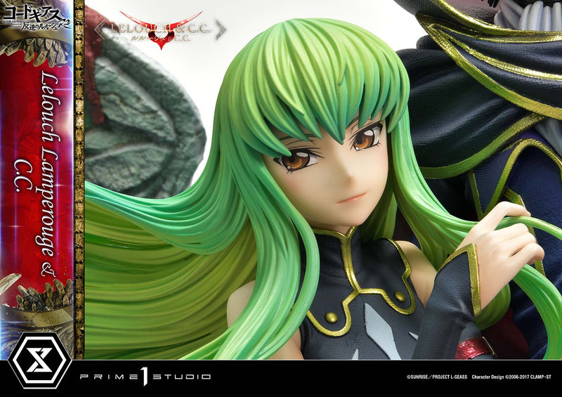 Code Geass Lelouch of the Rebellion R2 Prime 1 Studio Concept Masterline Lelouch Lamperouge & C.C.