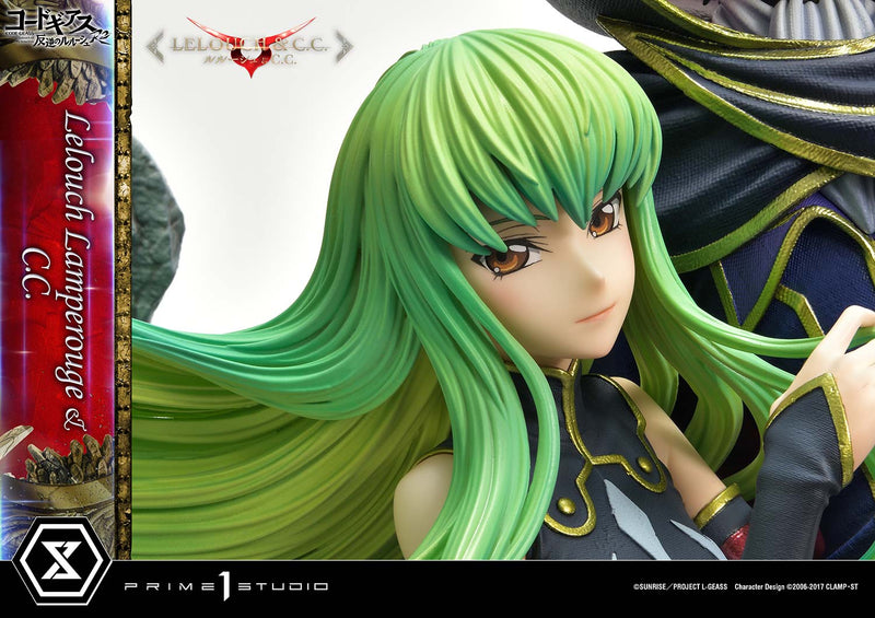 Code Geass Lelouch of the Rebellion R2 Prime 1 Studio Concept Masterline Lelouch Lamperouge & C.C.