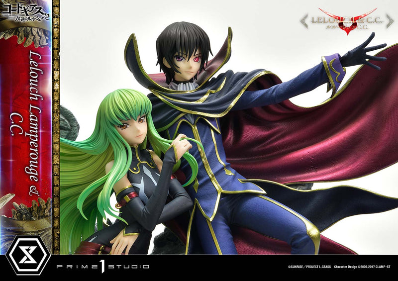 Code Geass Lelouch of the Rebellion R2 Prime 1 Studio Concept Masterline Lelouch Lamperouge & C.C.