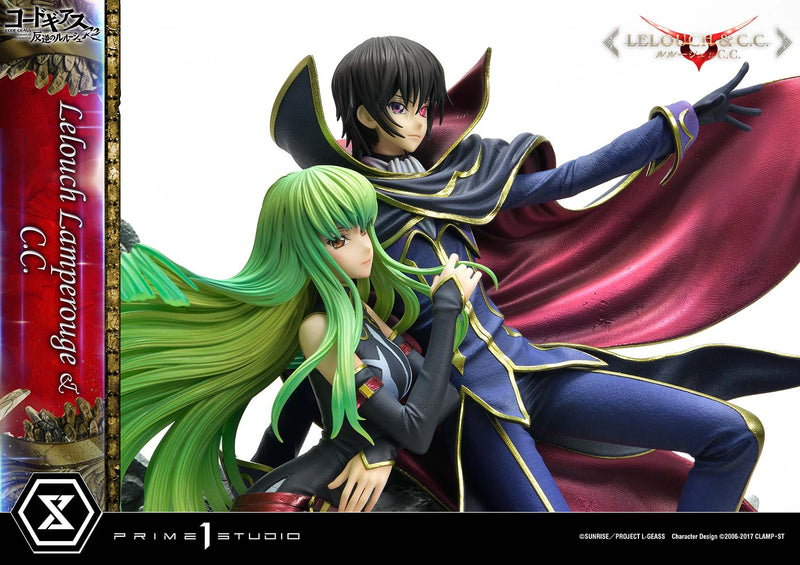 Code Geass Lelouch of the Rebellion R2 Prime 1 Studio Concept Masterline Lelouch Lamperouge & C.C.