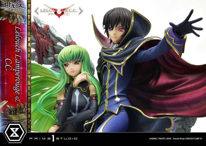 Code Geass Lelouch of the Rebellion R2 Prime 1 Studio Concept Masterline Lelouch Lamperouge & C.C.