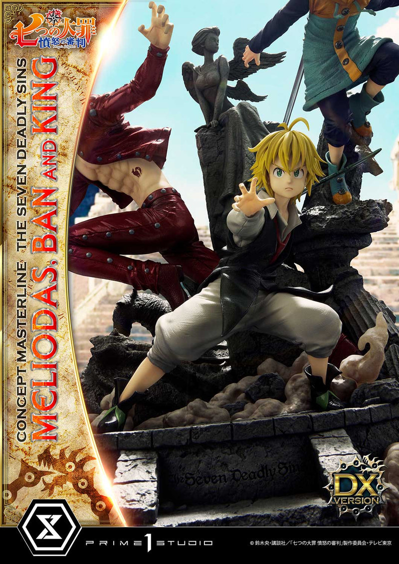 The Seven Deadly Sins Prime 1 Studio Concept Masterline Meliodas & Ban & King DX Edition CMNTZ-01DX