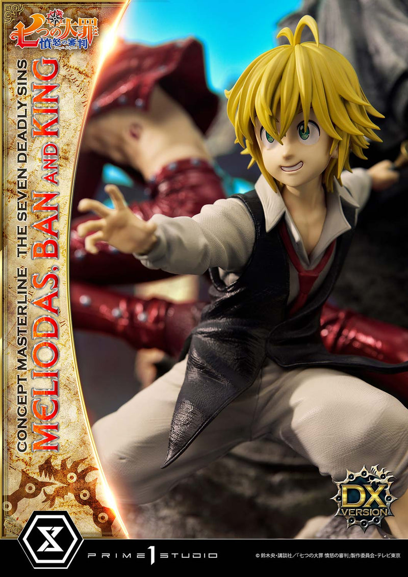 The Seven Deadly Sins Prime 1 Studio Concept Masterline Meliodas & Ban & King DX Edition CMNTZ-01DX