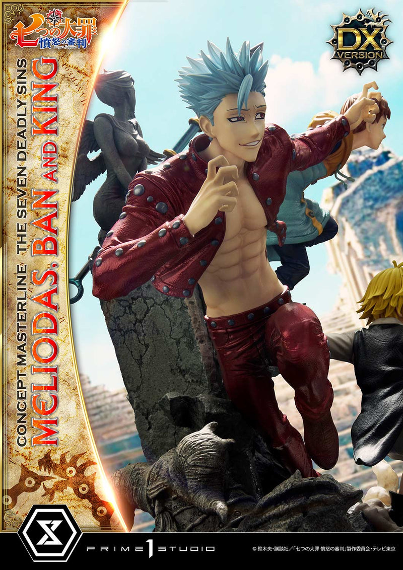 The Seven Deadly Sins Prime 1 Studio Concept Masterline Meliodas & Ban & King DX Edition CMNTZ-01DX