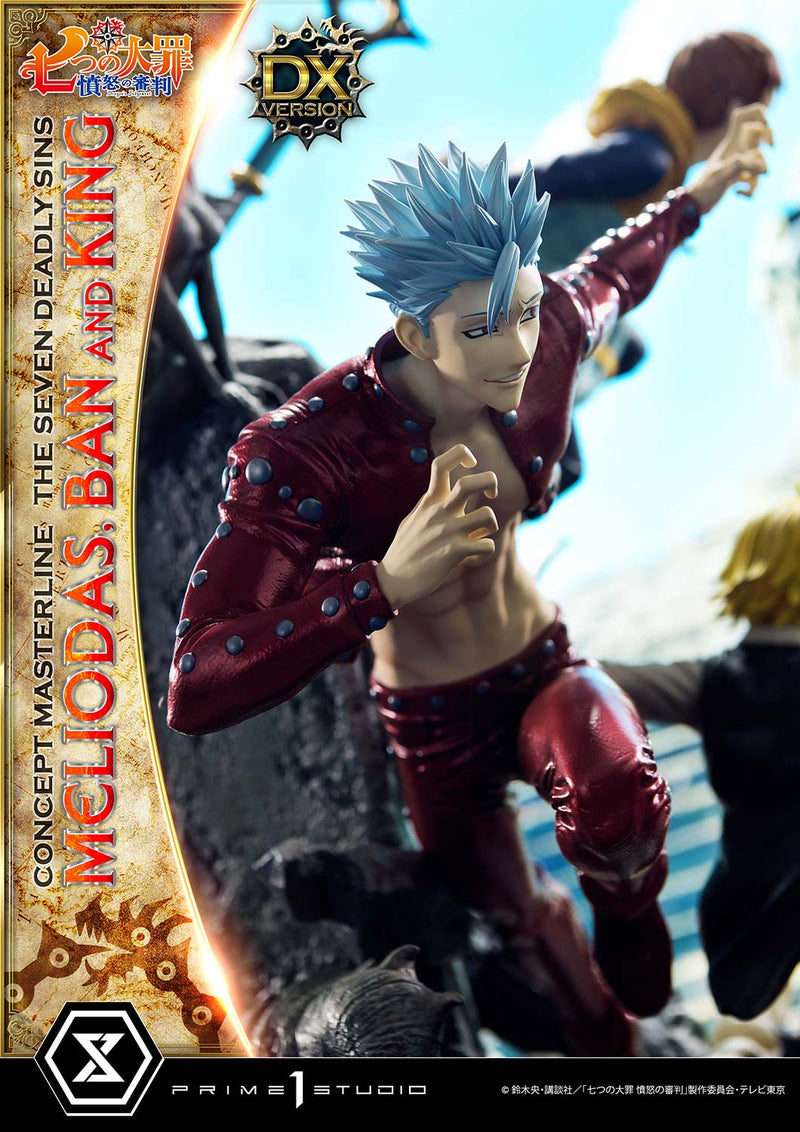 The Seven Deadly Sins Prime 1 Studio Concept Masterline Meliodas & Ban & King DX Edition CMNTZ-01DX