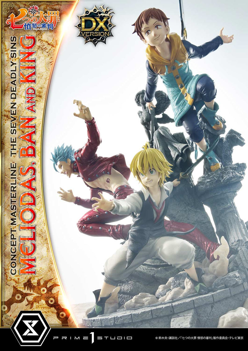 The Seven Deadly Sins Prime 1 Studio Concept Masterline Meliodas & Ban & King DX Edition CMNTZ-01DX