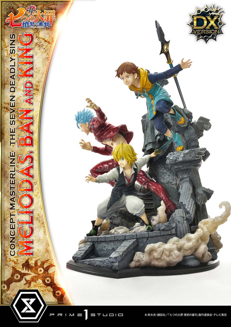 The Seven Deadly Sins Prime 1 Studio Concept Masterline Meliodas & Ban & King DX Edition CMNTZ-01DX