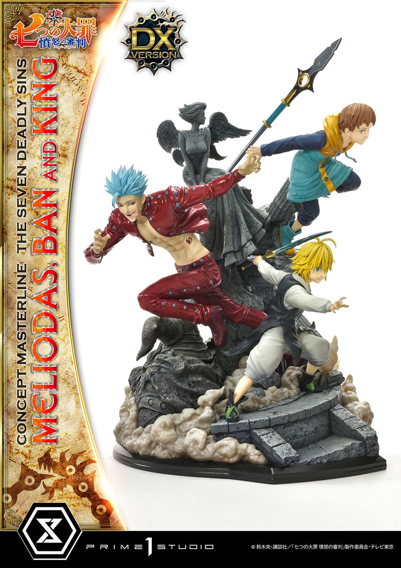 The Seven Deadly Sins Prime 1 Studio Concept Masterline Meliodas & Ban & King DX Edition CMNTZ-01DX