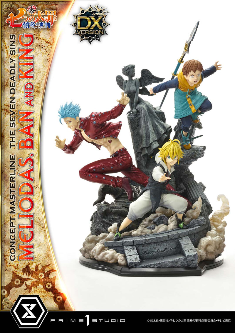 The Seven Deadly Sins Prime 1 Studio Concept Masterline Meliodas & Ban & King DX Edition CMNTZ-01DX