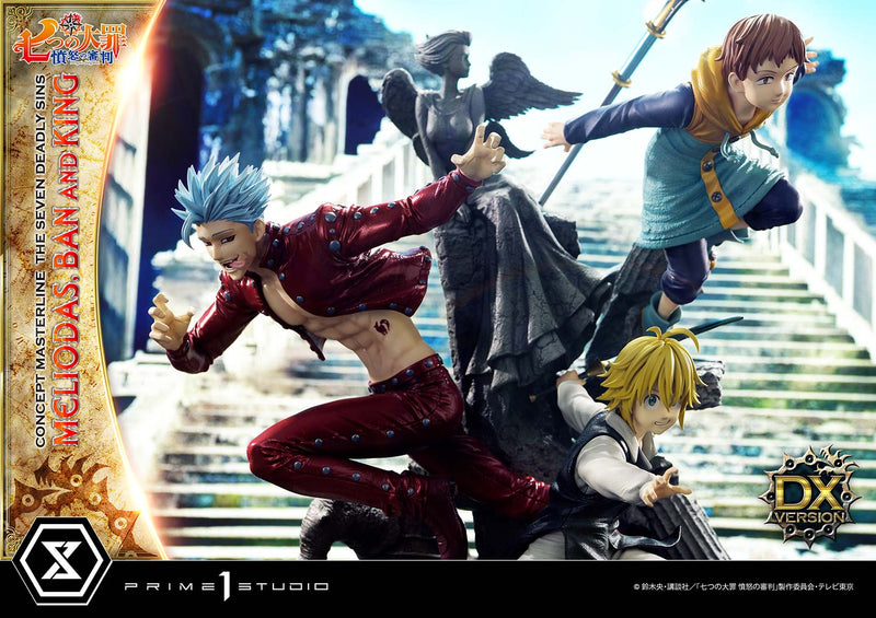 The Seven Deadly Sins Prime 1 Studio Concept Masterline Meliodas & Ban & King DX Edition CMNTZ-01DX