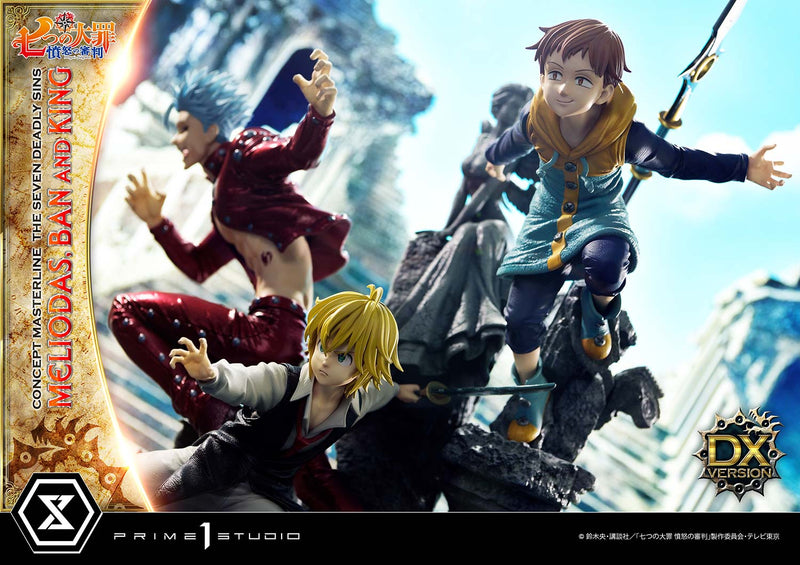 The Seven Deadly Sins Prime 1 Studio Concept Masterline Meliodas & Ban & King DX Edition CMNTZ-01DX