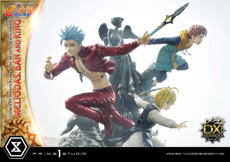 The Seven Deadly Sins Prime 1 Studio Concept Masterline Meliodas & Ban & King DX Edition CMNTZ-01DX