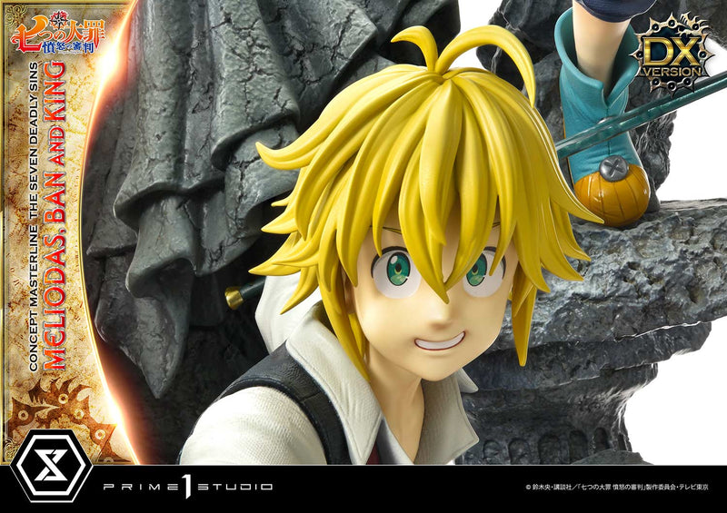 The Seven Deadly Sins Prime 1 Studio Concept Masterline Meliodas & Ban & King DX Edition CMNTZ-01DX