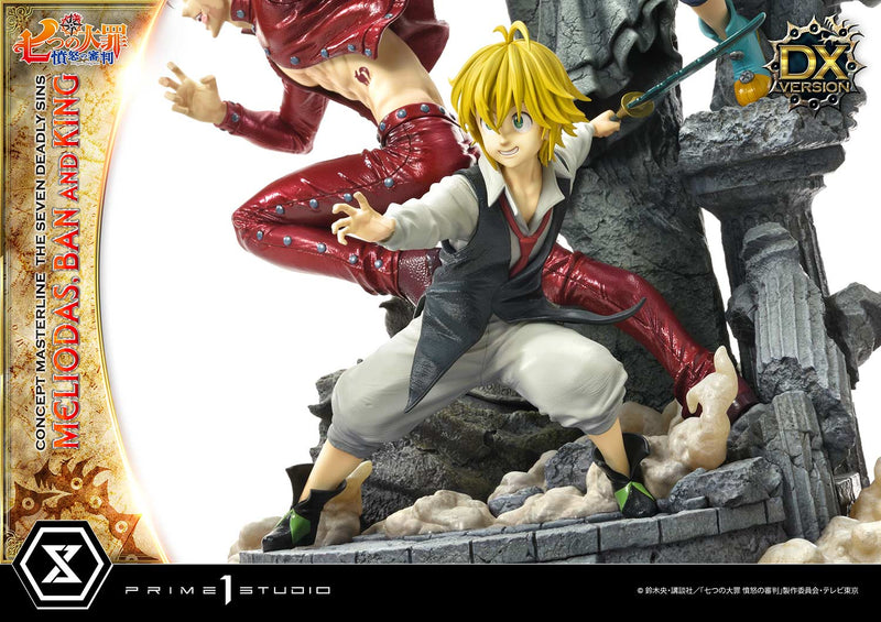 The Seven Deadly Sins Prime 1 Studio Concept Masterline Meliodas & Ban & King DX Edition CMNTZ-01DX
