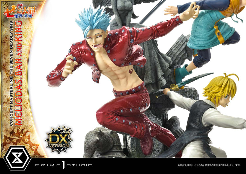 The Seven Deadly Sins Prime 1 Studio Concept Masterline Meliodas & Ban & King DX Edition CMNTZ-01DX