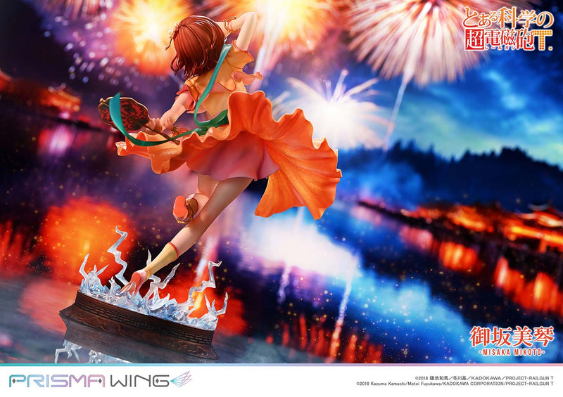 A Certain Scientific Railgun T Prime 1 Studio PRISMA WING Misaka Mikoto Hanfu Ver. 1/7 Scale Figure