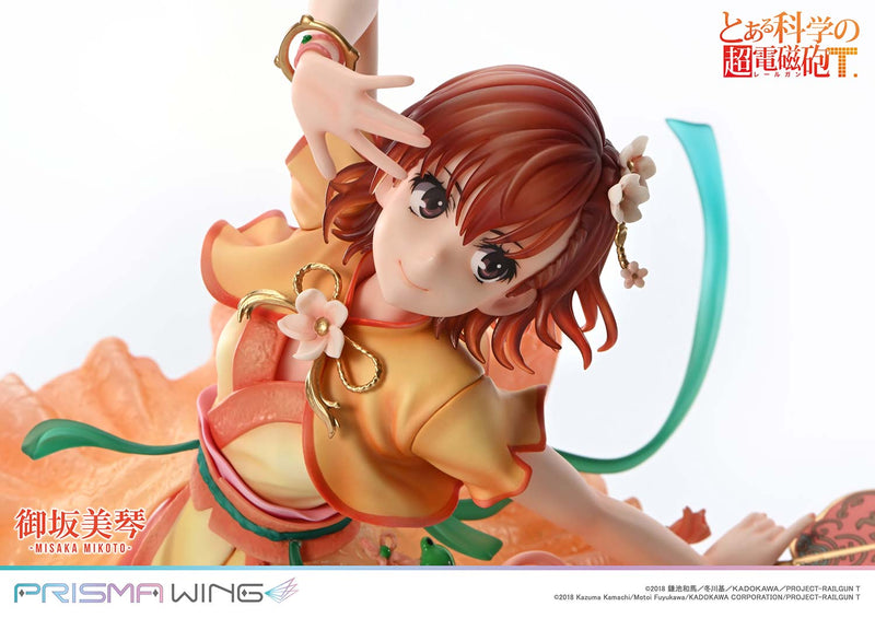 A Certain Scientific Railgun T Prime 1 Studio PRISMA WING Misaka Mikoto Hanfu Ver. 1/7 Scale Figure