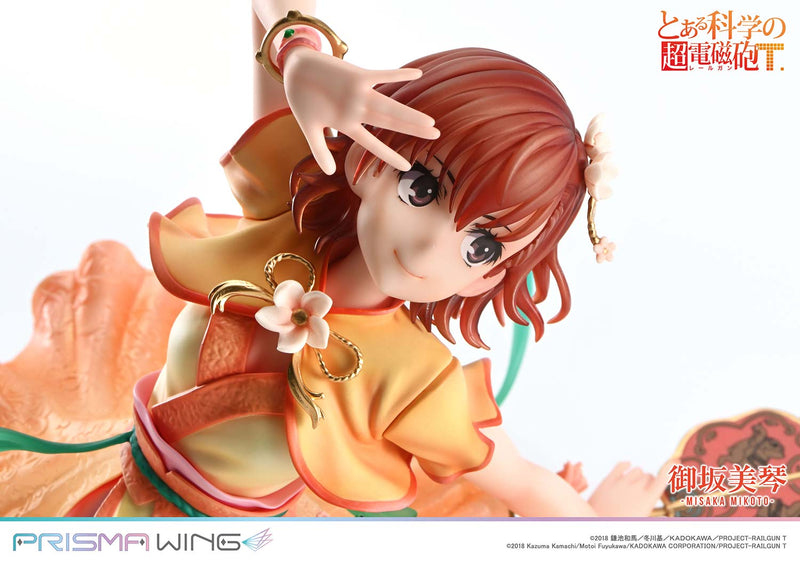 A Certain Scientific Railgun T Prime 1 Studio PRISMA WING Misaka Mikoto Hanfu Ver. 1/7 Scale Figure