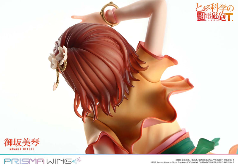 A Certain Scientific Railgun T Prime 1 Studio PRISMA WING Misaka Mikoto Hanfu Ver. 1/7 Scale Figure